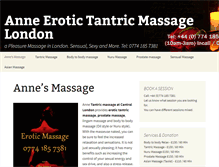 Tablet Screenshot of massagepaddington.com
